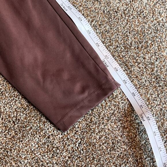 Joie Brown Casual Pull on Pant.  Side Pockets, Elastic Waistband.  Size XS - Picture 5 of 6